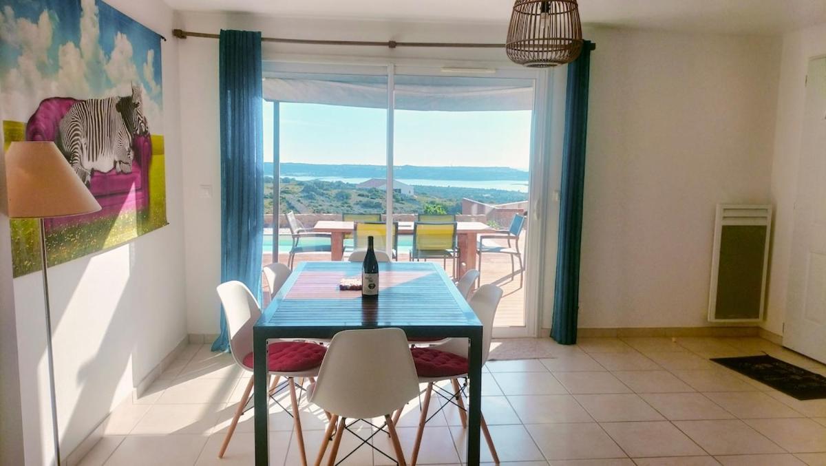 Maison Avec Vue Sur La Mer Et Avec Piscine A Fitou Exterior photo