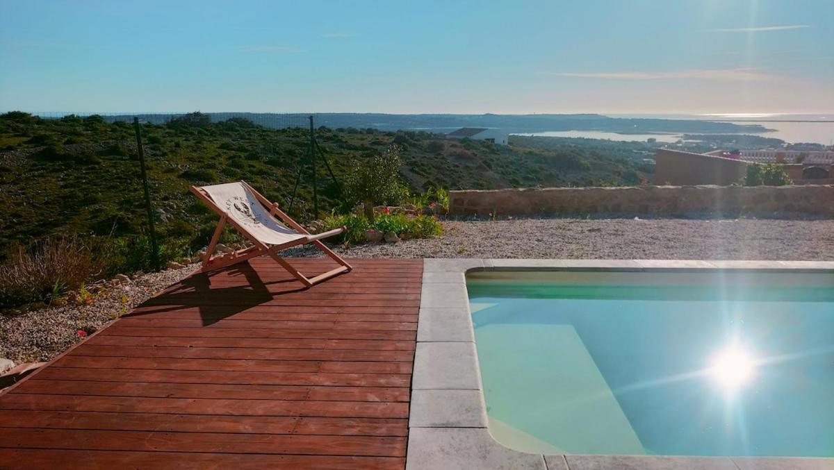 Maison Avec Vue Sur La Mer Et Avec Piscine A Fitou Exterior photo